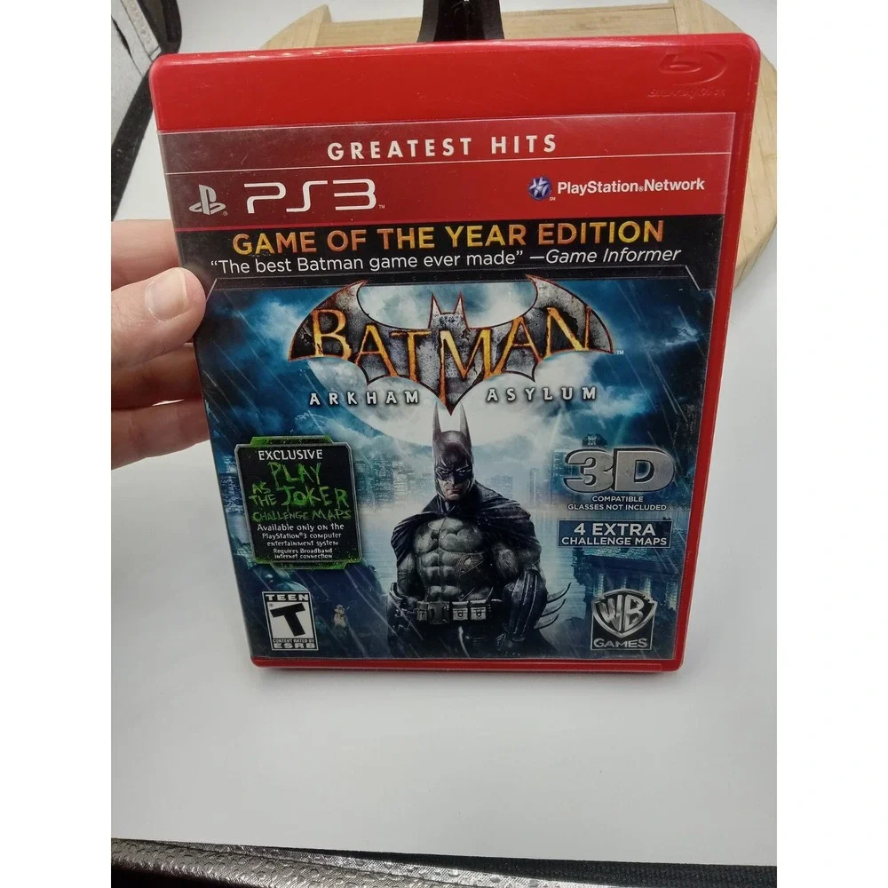 Batman: Arkham Asylum -- Game of the Year Edition (Sony PlayStation 3, 2010)‎